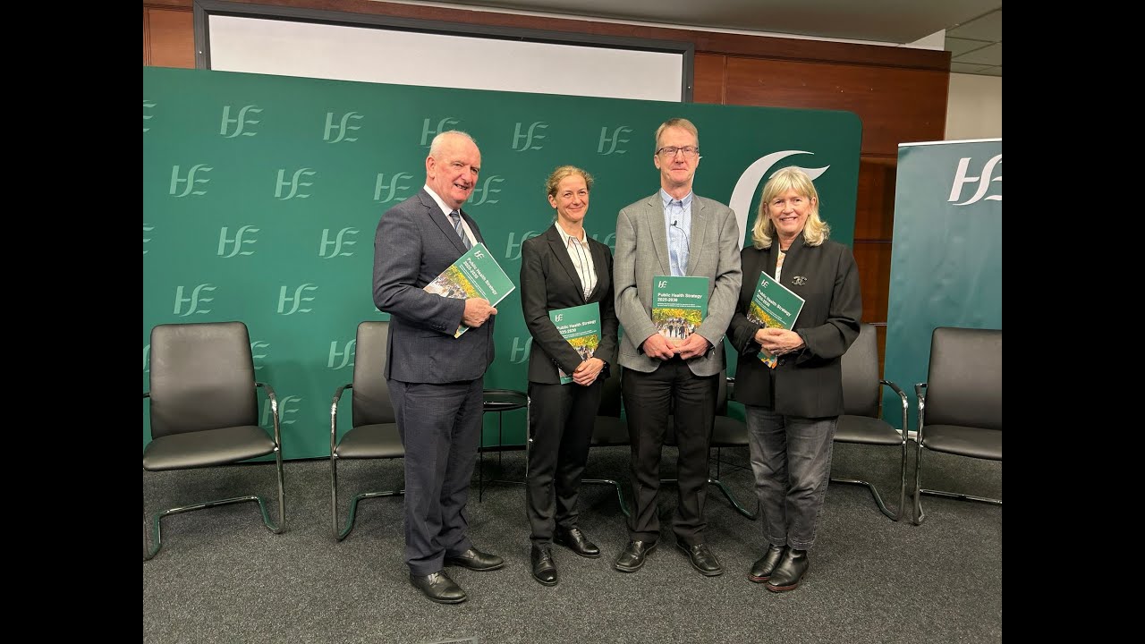 Launch of the first HSE Public Health Strategy
