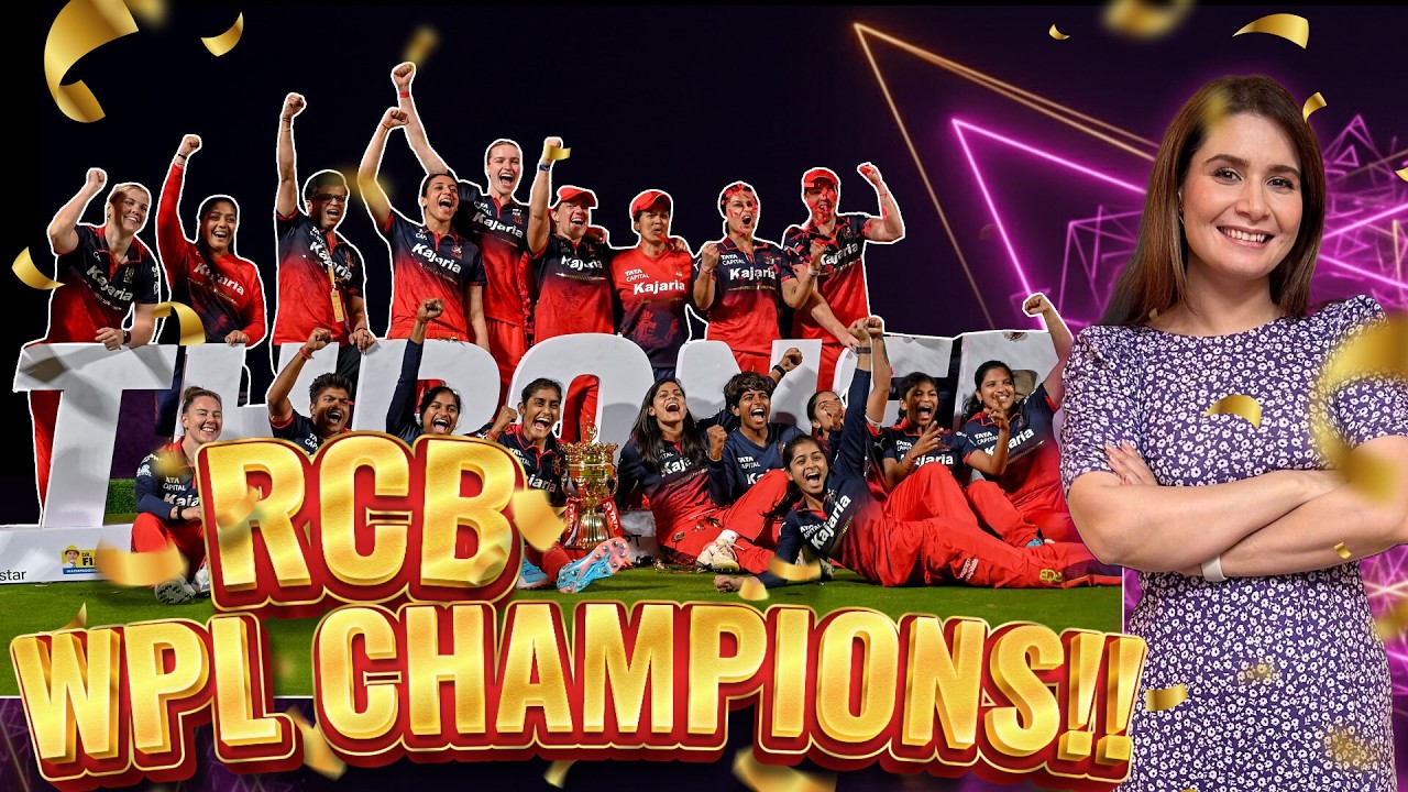 SMRITI’S RCB CROWNED WPL CHAMPIONS | DC suffer their 4th Final defeat