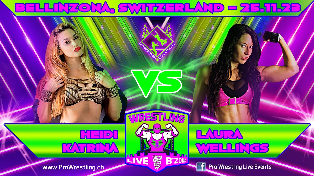 Laura Wellings vs Heidi Katrina - Wrestling Live Bellinzona - 25.11.2023