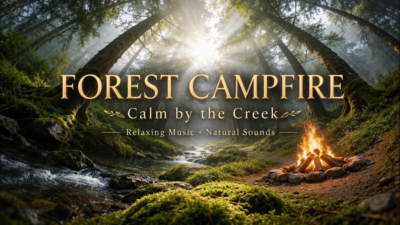 Ancient Forest Stream | Inner Peace & Spiritual Awakening | 432Hz (Nature & Soft Musics)