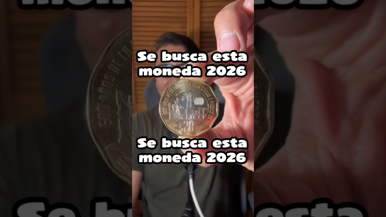 20 pesos 500 a&ntilde;os de Veracruz variante #fyp #coins #monedas #pesos #milanocortina2026