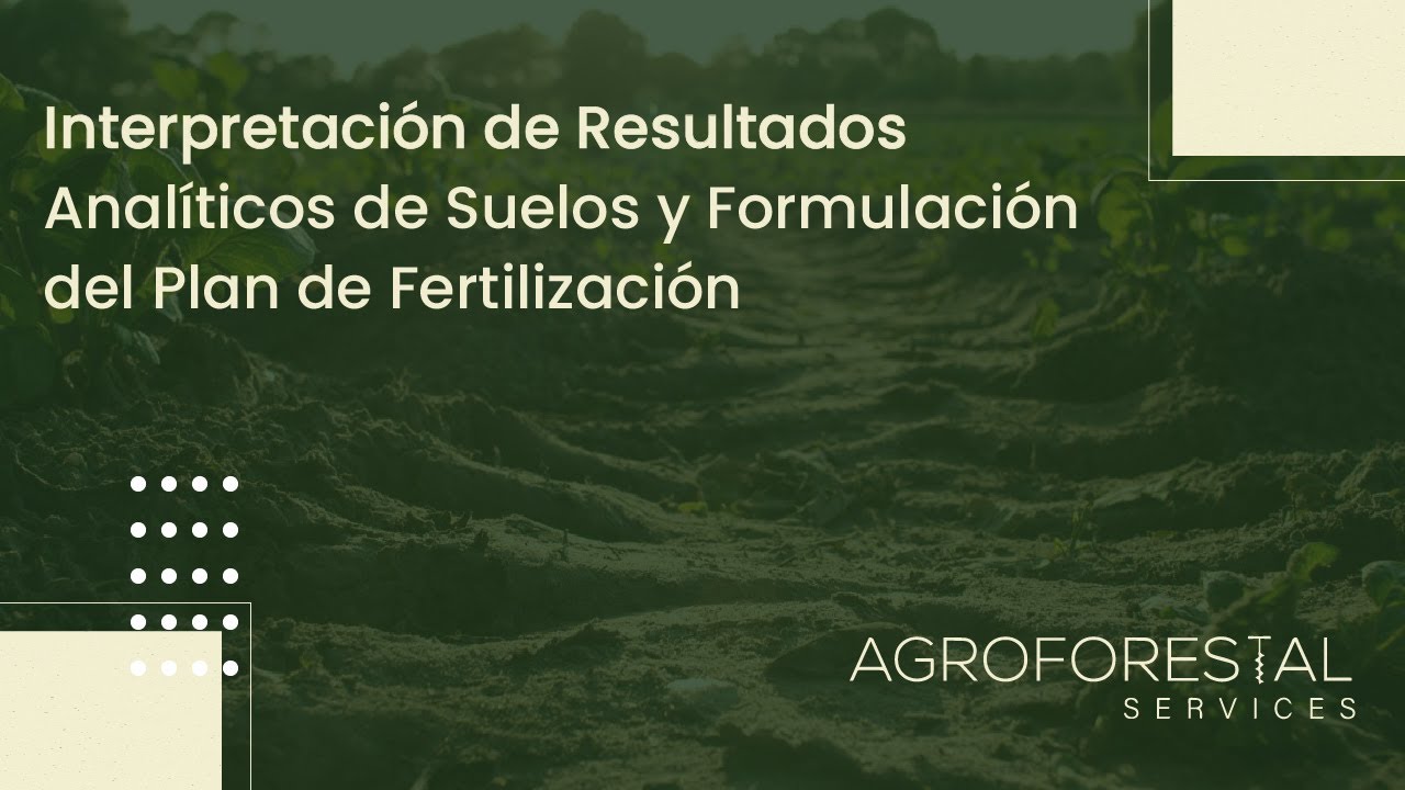 Interpretación de Resultados Analíticos de Suelos