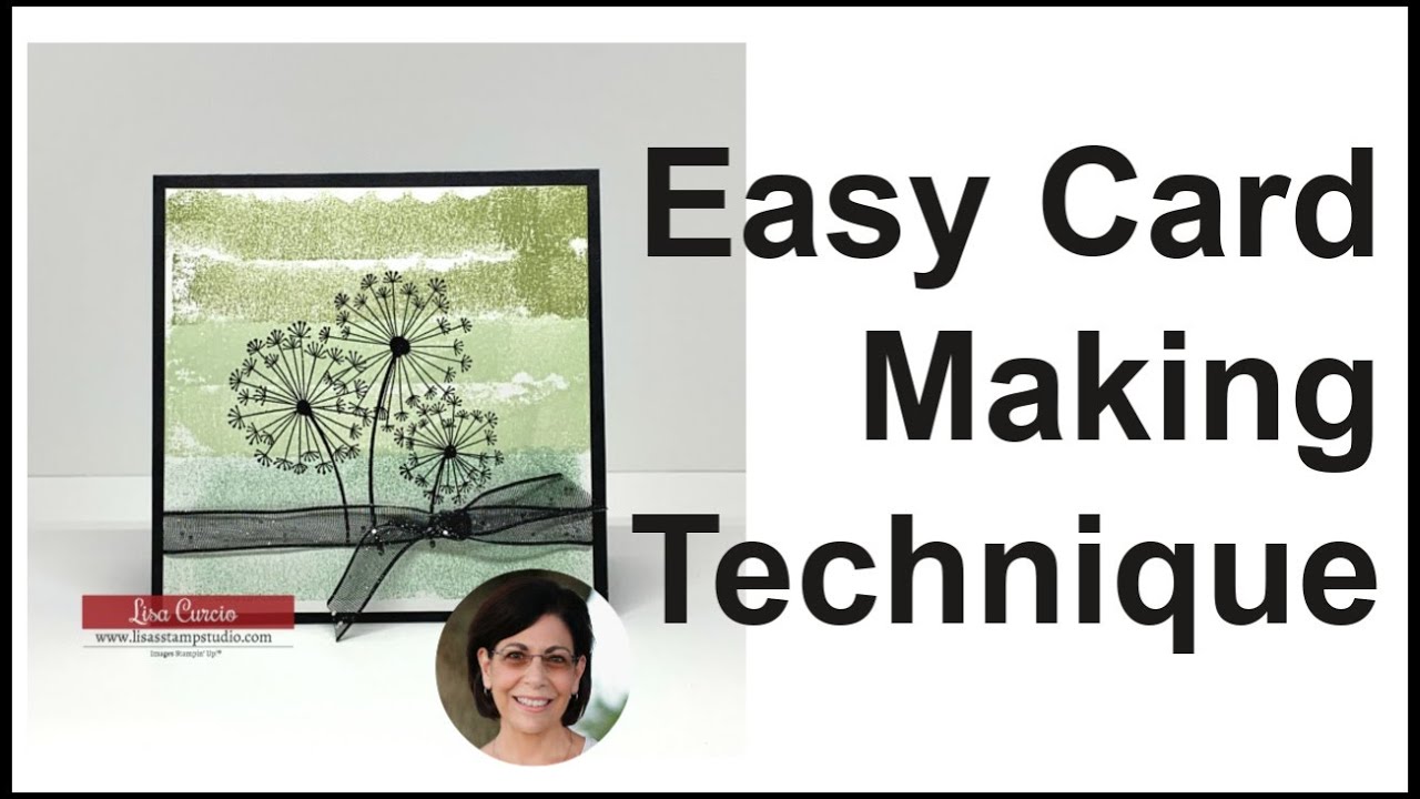 An Easy Card Making Technique That's Frugal and Fun!