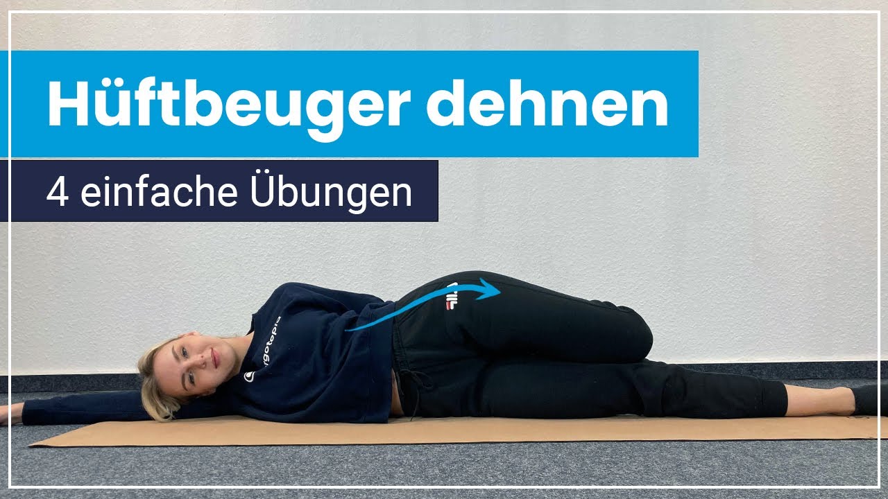 Hüftbeuger dehnen & mobilisieren ➡️ 4 einfache Übungen für Deine Beweglichkeit!