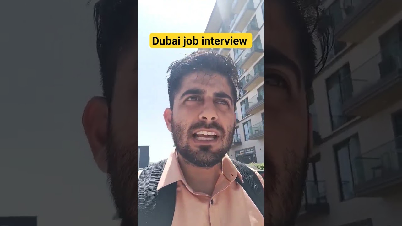 Dubai Job Interview 🤣 #dubaivlog #dubaivlogs2023 #dubai #dubaijob #jobinterview  #dubaijob2023