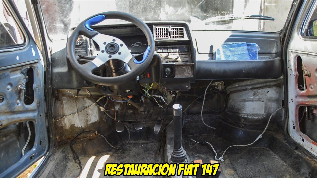 RESTAURACIÓN FIAT 147 #1 - Desarme y LAVADO - Radialero Team