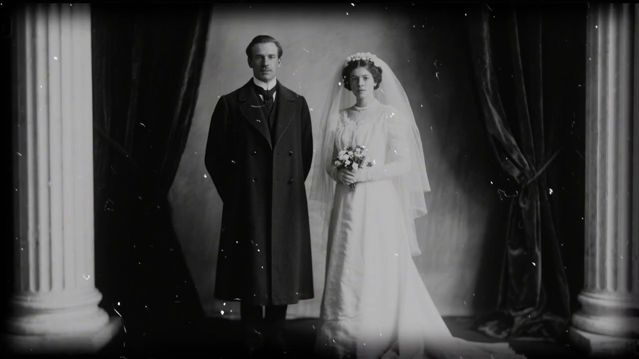 The tragic story behind this 1887 wedding photo was hidden for over a century