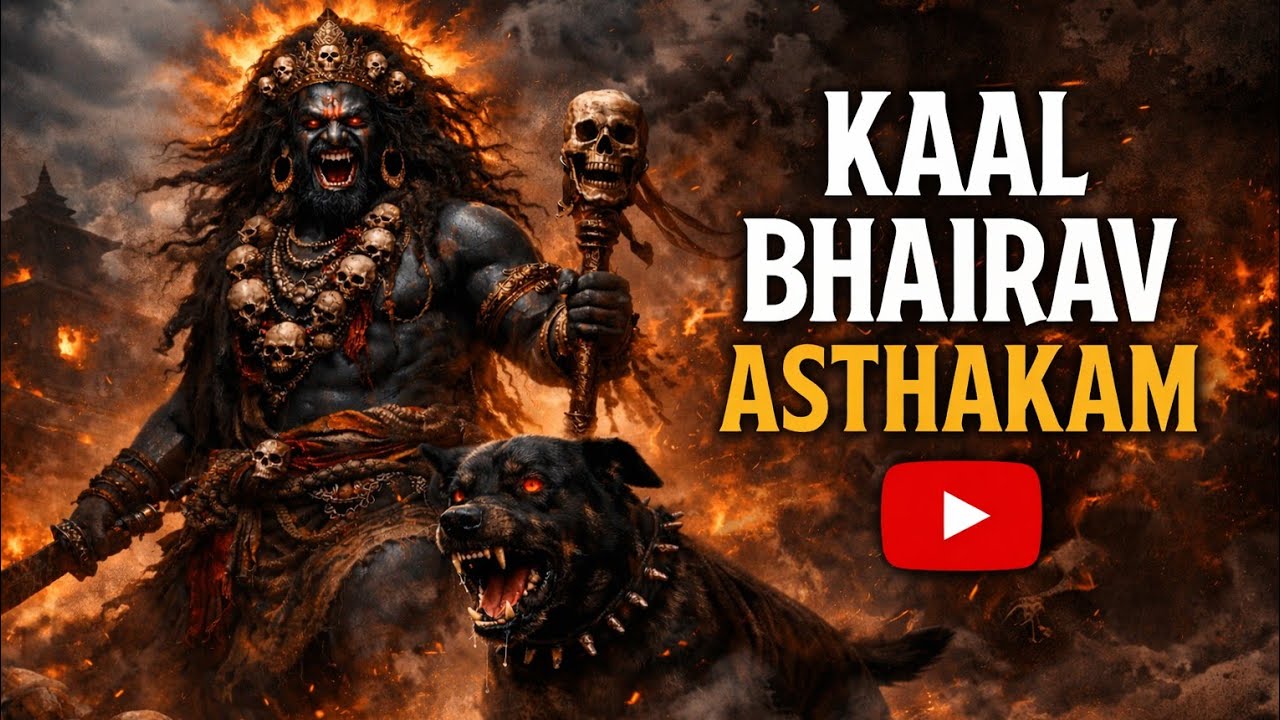 Kaal Bhairav Ashtakam | Intense & Powerful Shiva Stotram | Dark Devotional Chant