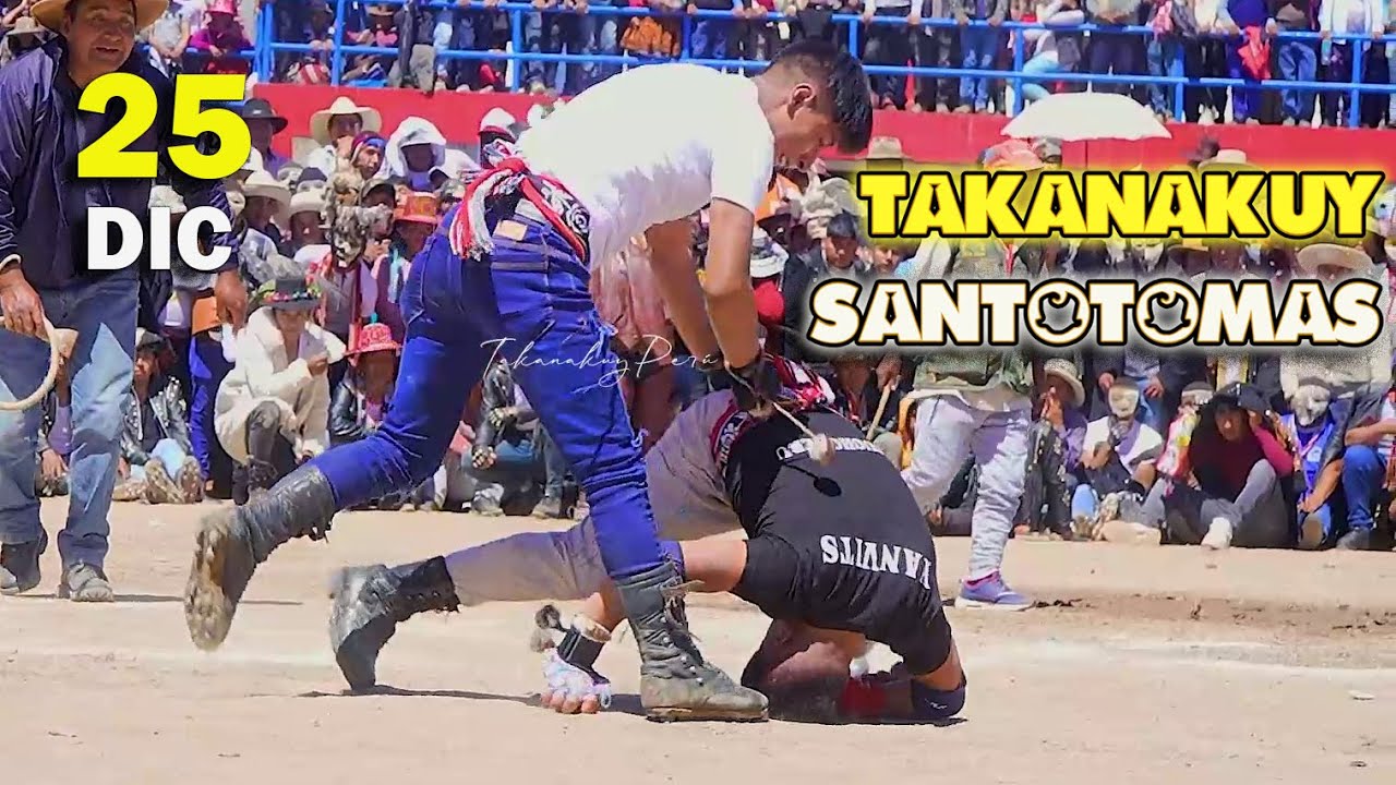 Takanakuy de varones Santotomas Chumbivilcas 25 diciembre 2024