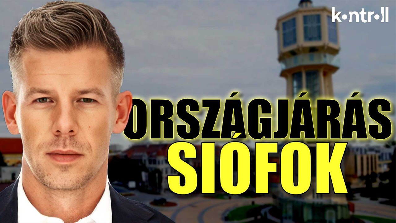ÉLŐ: Magyar Péter nagygyűlése Siófokon