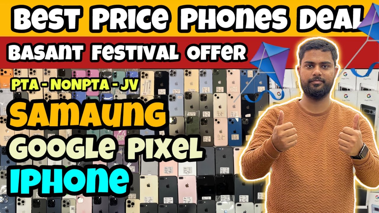 Used Phones Best Deal | Basant Offer For Subscribers | Iphone , Google , Oneplus , Samsung 😍