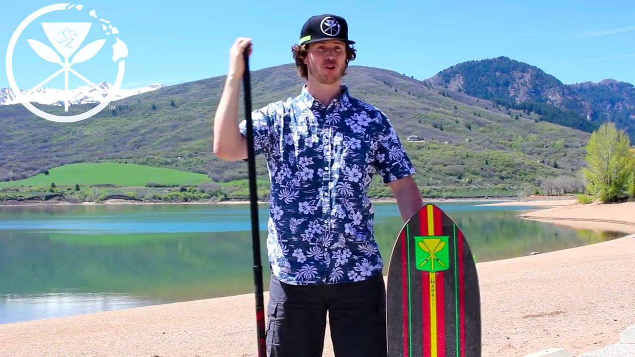 Kahuna Creations Land Paddling 101  How to Stop