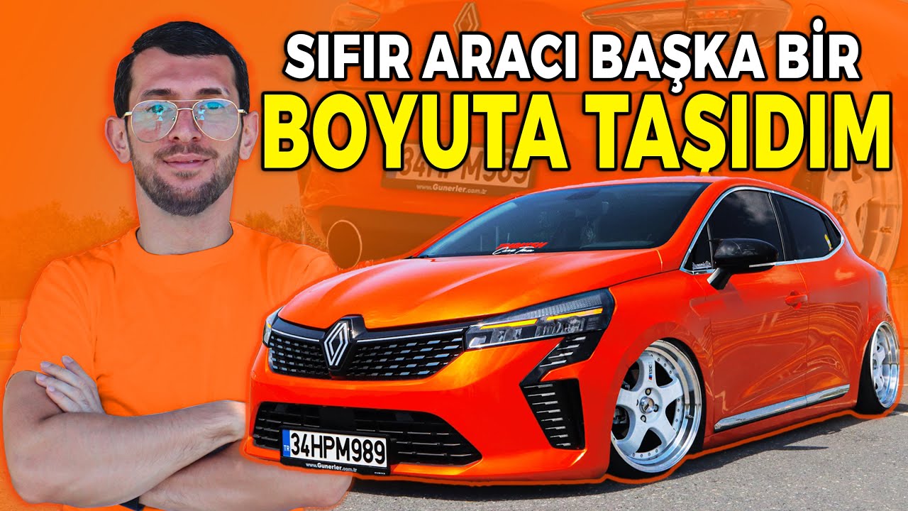 Ablamın Sıfır Aracına Tasarım Yaparak Göz Alıcı Bir Dokunuş oldu | Renault Clio