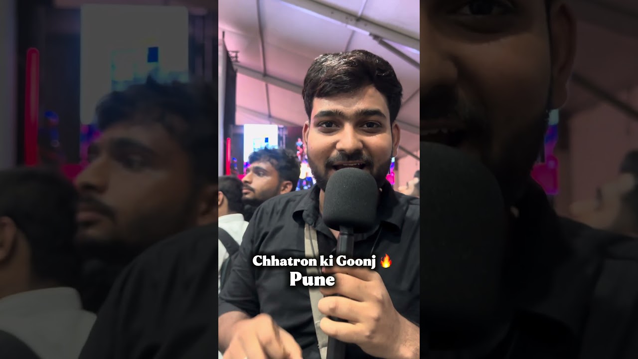 Rahul Gandhi In Pune 🔥 Chhatron Ki Goonj Event! #shorts