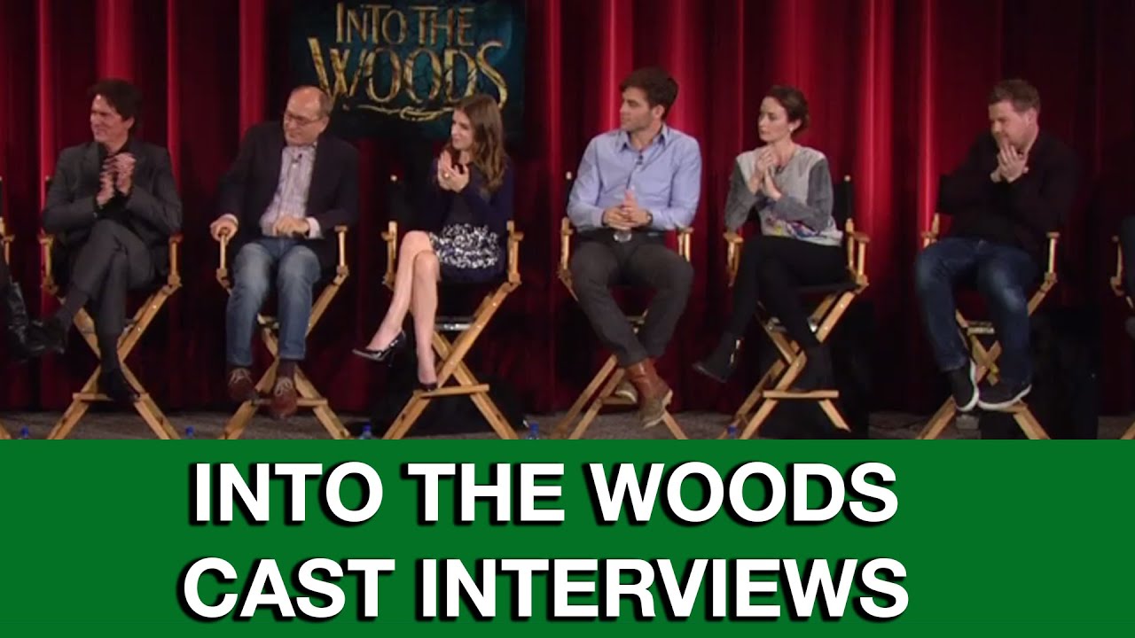 INTO THE WOODS Cast Interviews