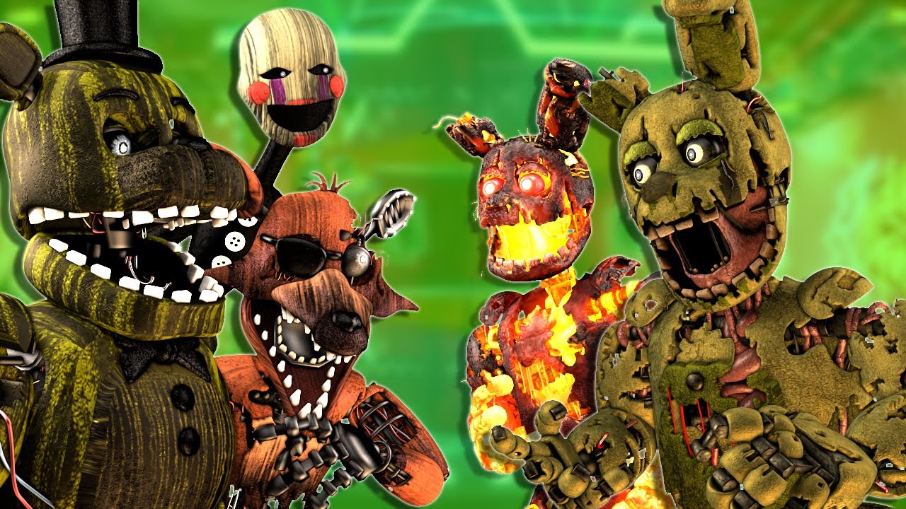 [SFM FNaF] Phantom vs Springtrap