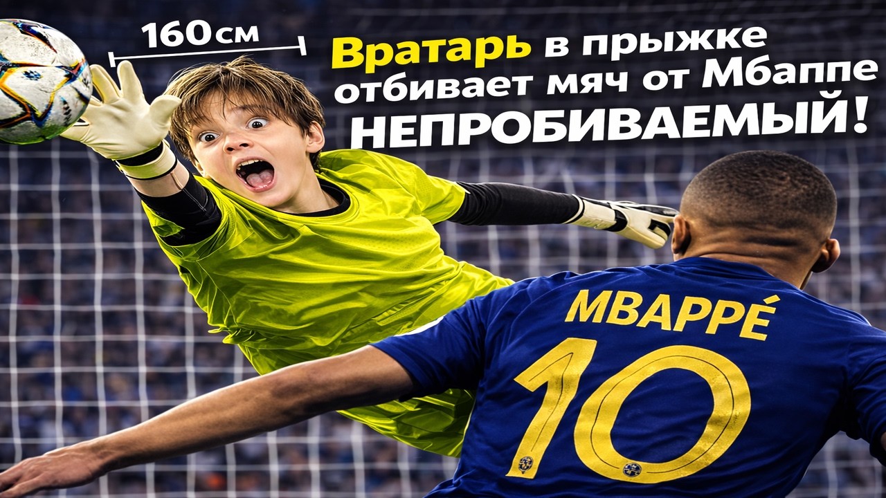 Смогу ли я стать лучшим вратарем мира с ростом 160 см?