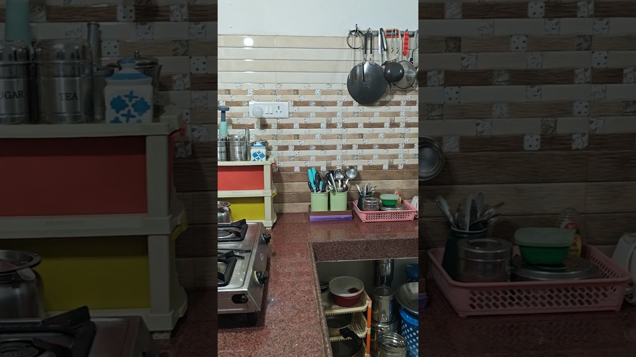 Идеи организации немодульной кухни | Обзор кухни #шорты