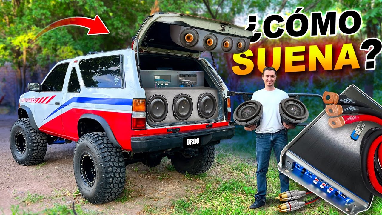 CAR AUDIO a la WD21 | EQUIPO de SONIDO con BAJOS, CAJÓN y AMPLIFICADORES.