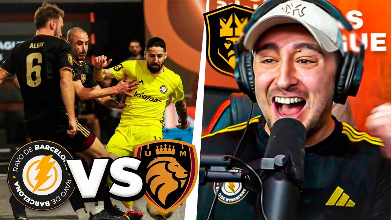 ⚽INICIAMOS la KINGS LEAGUE con MUCHA POLÉMICA 🤬RAYO DE BARCELONA vs ULTIMATE MOSTOLES🔥