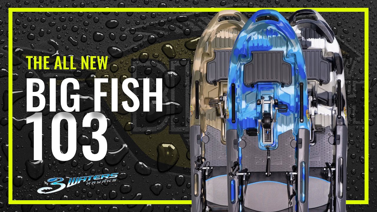 Official Big Fish 103 Fishing Kayak
