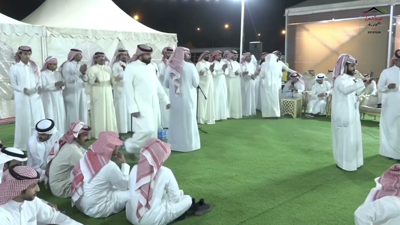 فراج بن نواف العازمي و علي الدعيه - فراج  العازمي- هلا مرحبا في محفل عيال نواف ٤ / ١١ / ٢٠٢٢ الظهر
