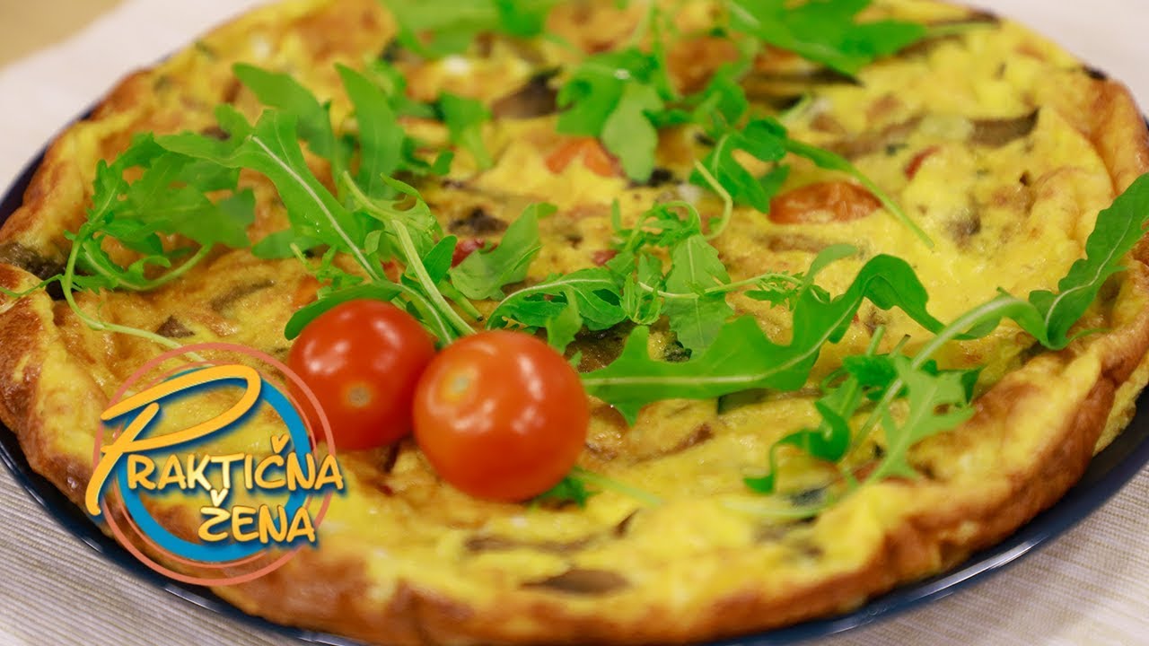 Praktična žena - Fritata sa povrćem i sirom