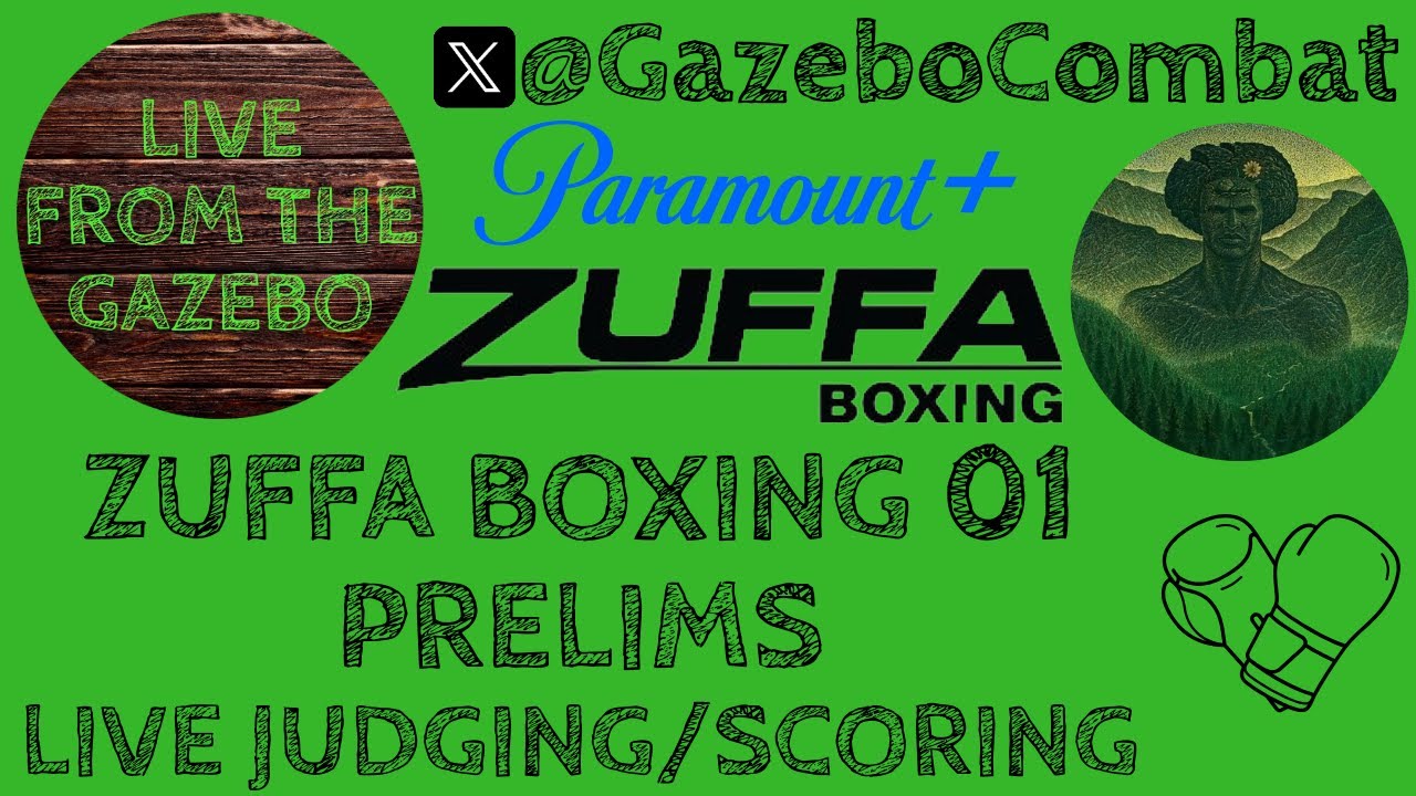 Zuffa Boxing 01 Prelims: LIVE JUDGING/SCORING