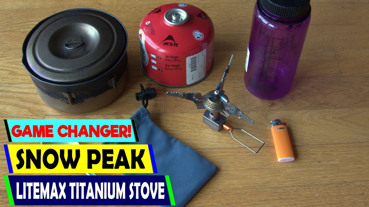 Snow Peak LiteMax Titanium Stove (2026) | The ULTIMATE Ultralight Stove?