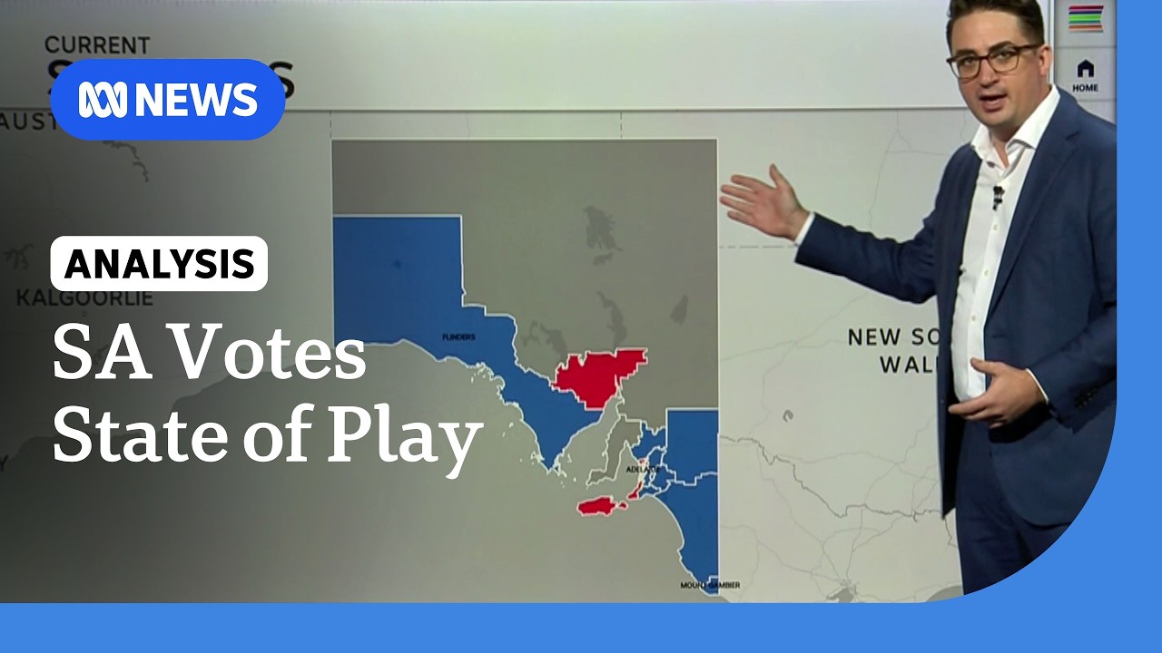 South Australia election state of play: Casey Briggs | ABC NEWS