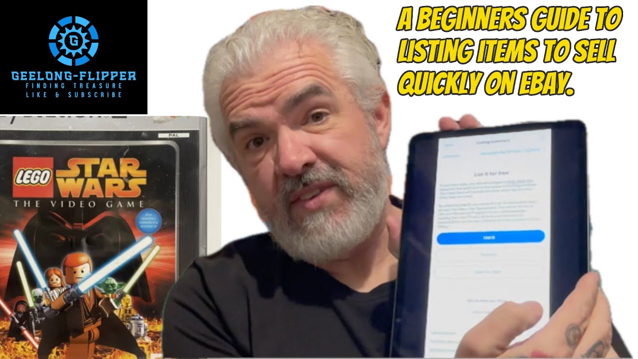 How to List Items Quickly to SELL on eBay  A Guide for Beginners including Using the Barcode Tool