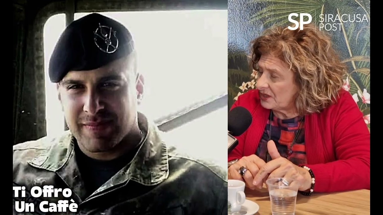 A "Ti offro un caffè" il caso della morte del caporale siracusano Tony Drago