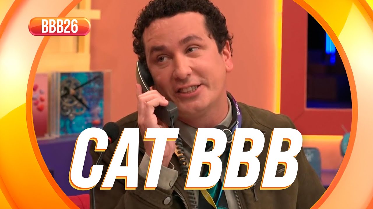 CAT BBB: Teve treta, teve meme… e Rafael Portugal comentou tudo 😂 📞| BBB 26