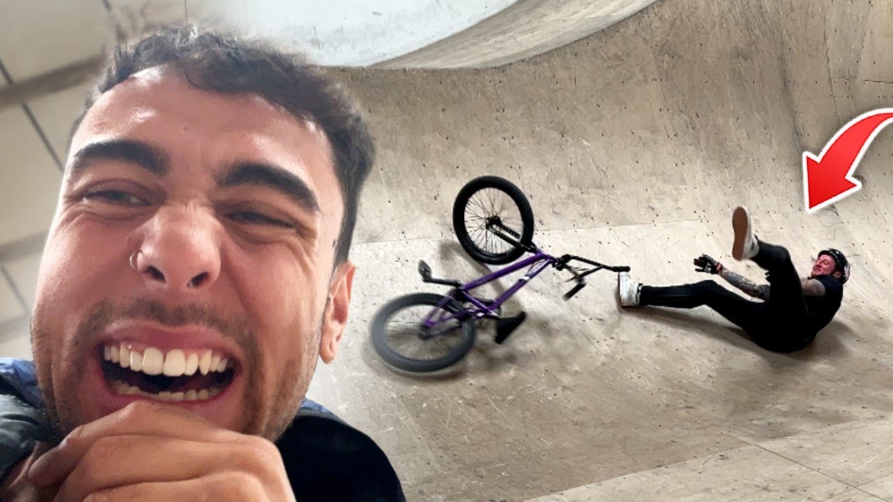 BMX FLAIR CHALLENGE – ATTEMPTING EVERY RAMP IN THE SKATEPARK!