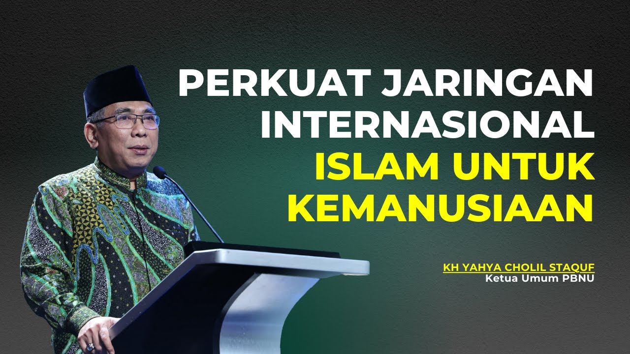 Institut Humanitarian Islam Diluncurkan: Perkuat Jaringan Internasional Islam untuk Kemanusiaan