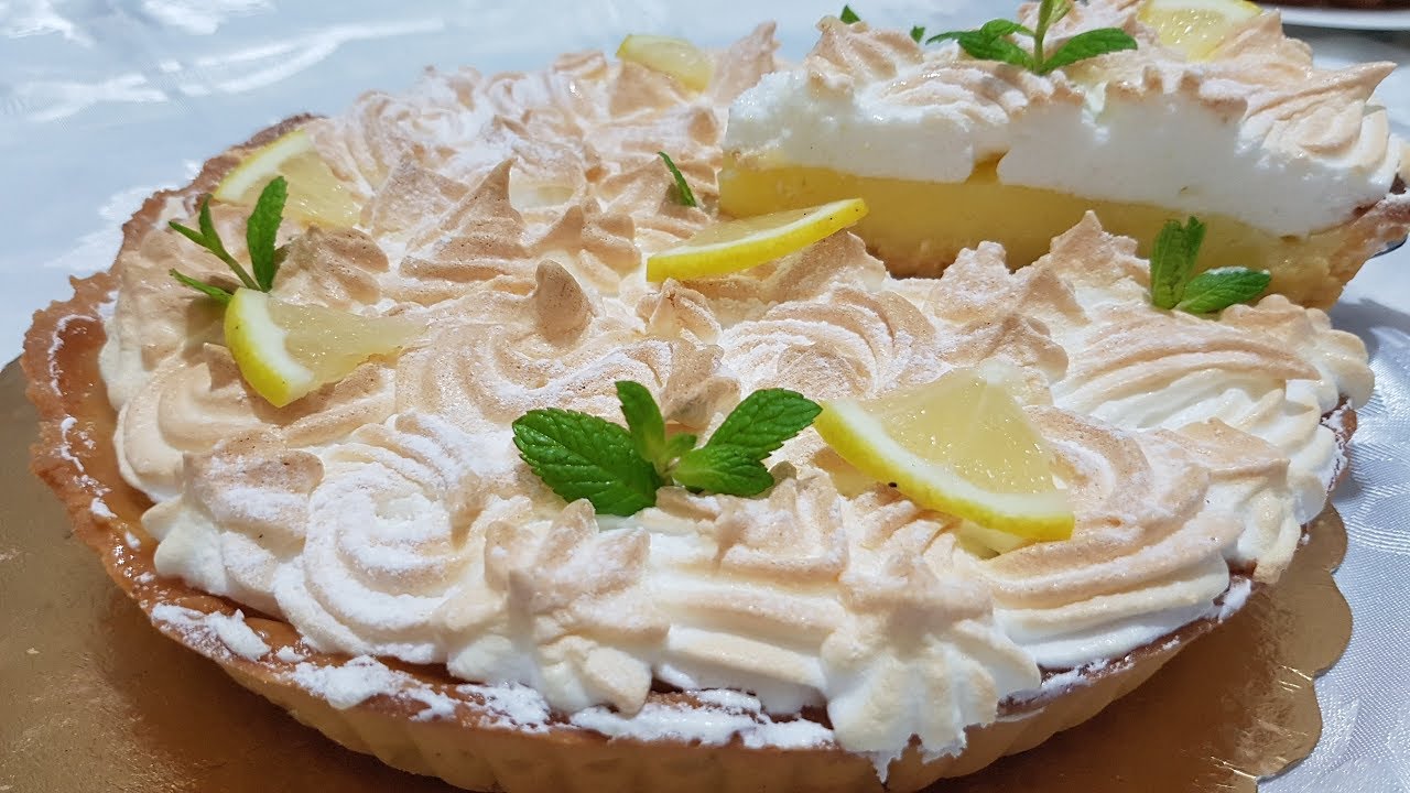 لعشاااق الليمون 🍋🍋🍋احلى تارت ب ثلاث اشكال لعيونكم😊