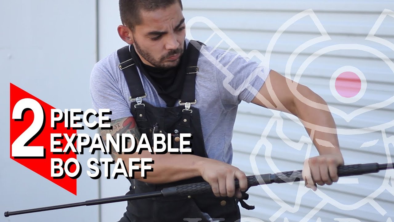 The Ultimate Martial Arts Weapon! 2-Piece Expandable Bo Staff