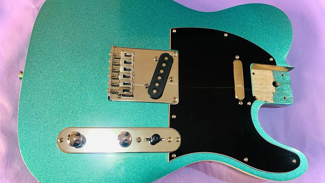 Telecaster conexão padrão na chave de 3 posições