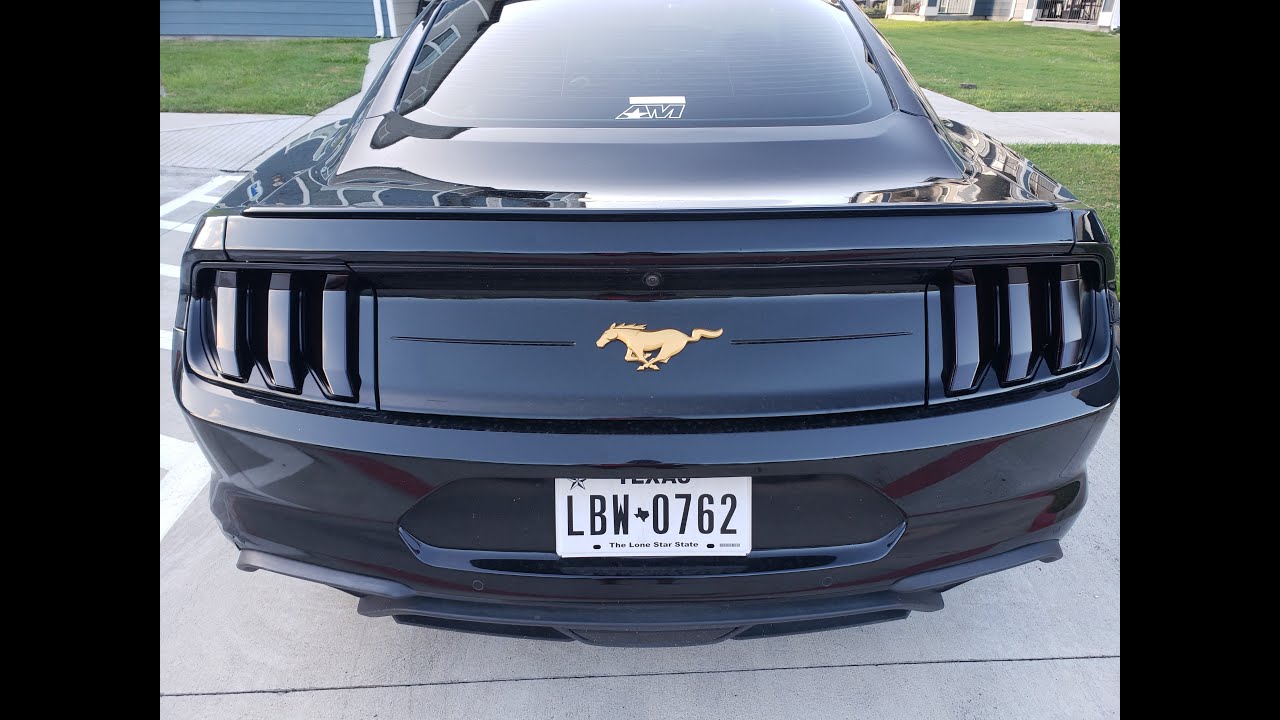2018 Mustang Ecoboost Muffler Delete! (Before, After and Cold Start)