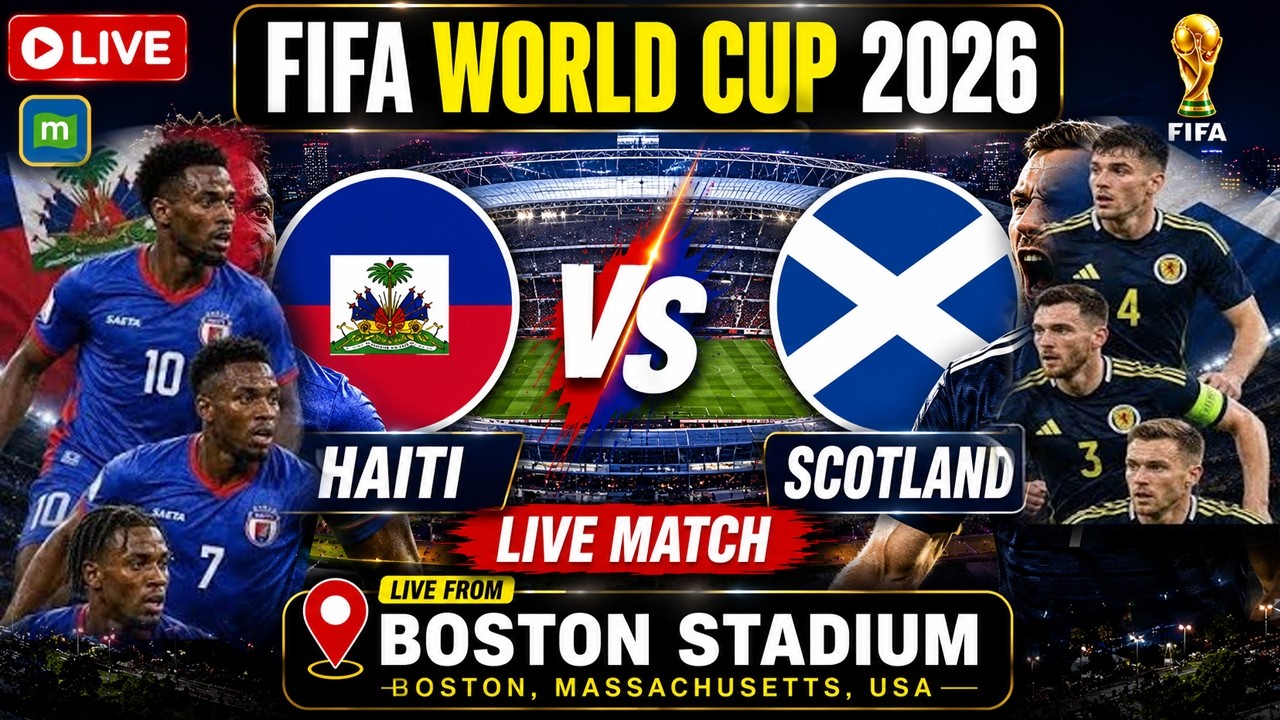 🔴Haiti vs Scotland LIVE: FIFA World Cup 2026 LIVE | Haiti vs Scotland Football Match Live Score