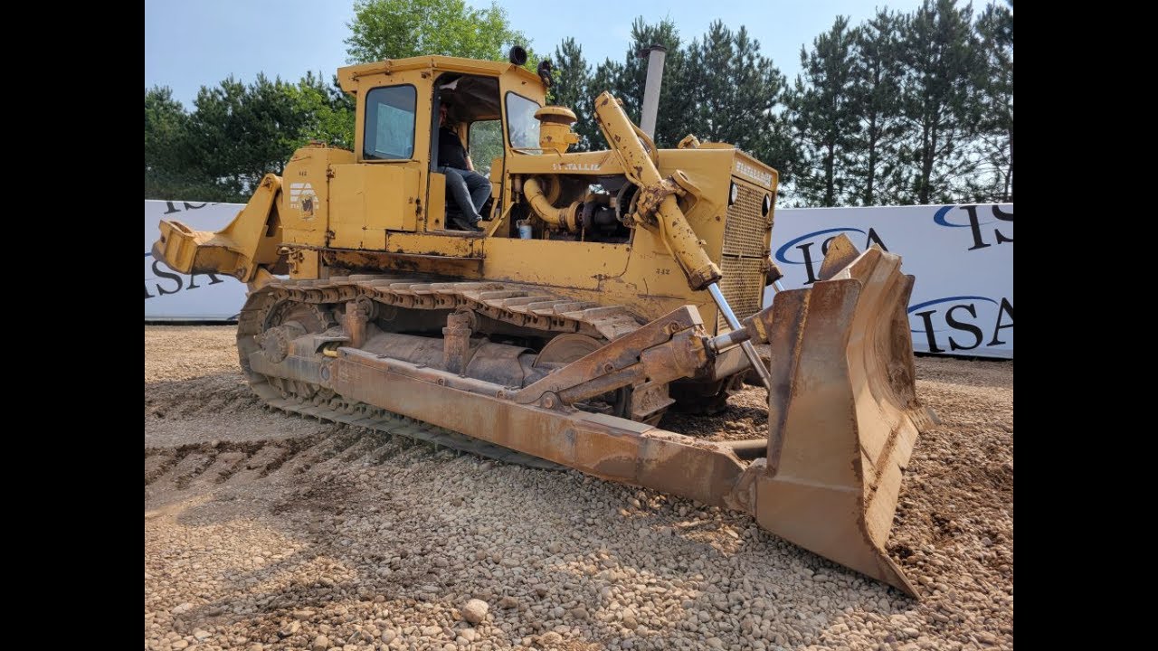 Lot 2140: 1991 Fiat Allis FD30B Dozer Will Be Sold At Auction!