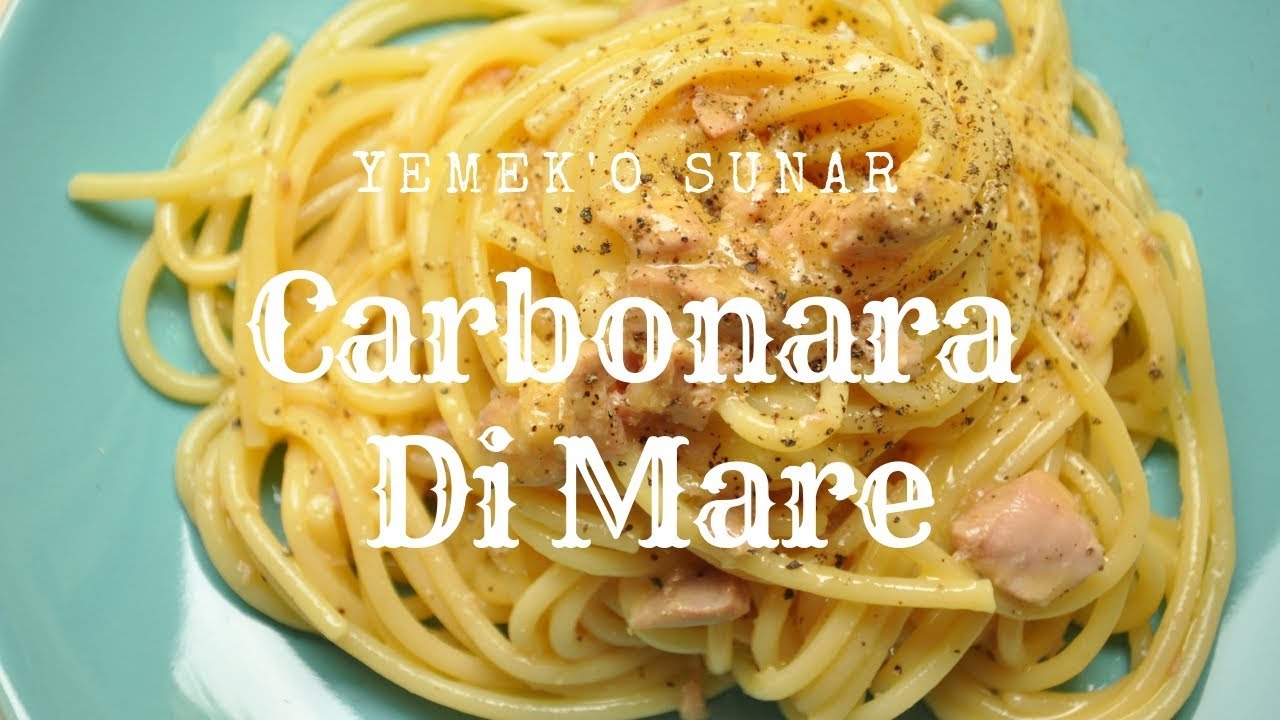 Spaghetti Carbona Di Mare italya evinde