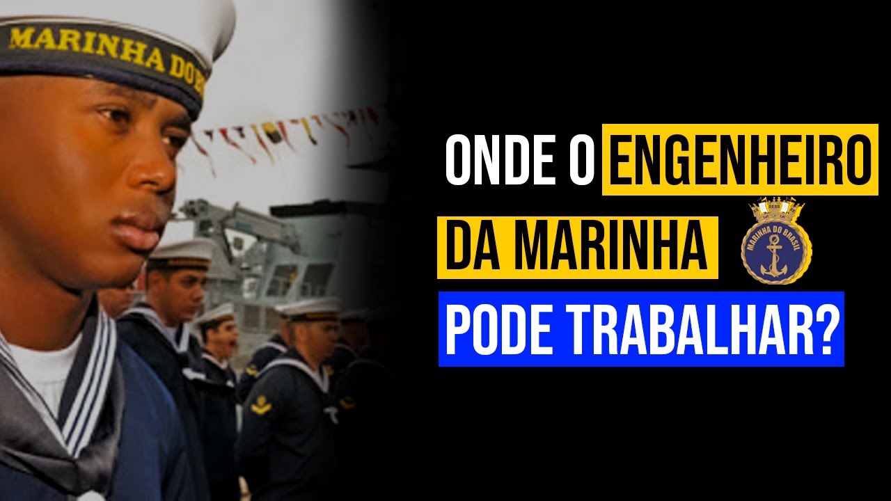 Onde o Engenheiro da Marinha pode trabalhar? (Part 1) | Bizu do Engenheiro 👷‍♂️💡