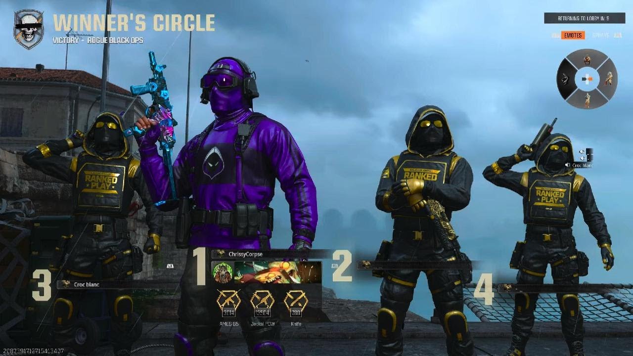 Call of Duty BO6 : Une partie de Ranked LEGENDAIRE