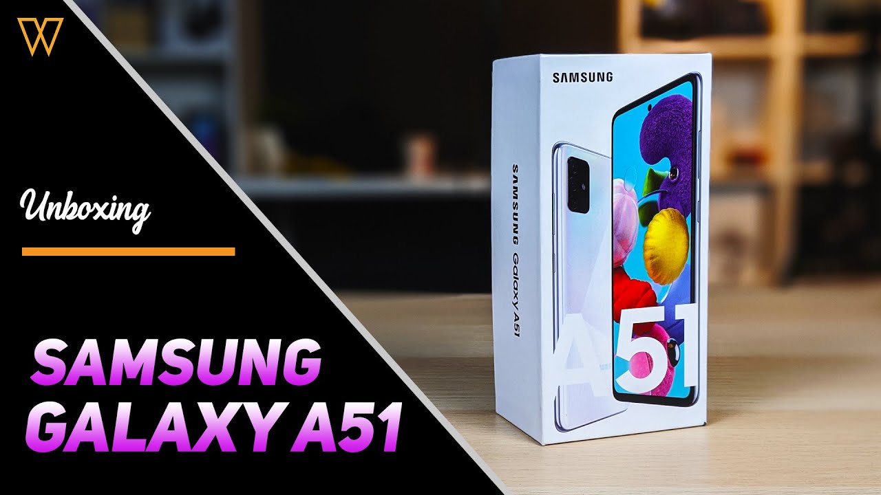 Unboxing Samsung Galaxy A51