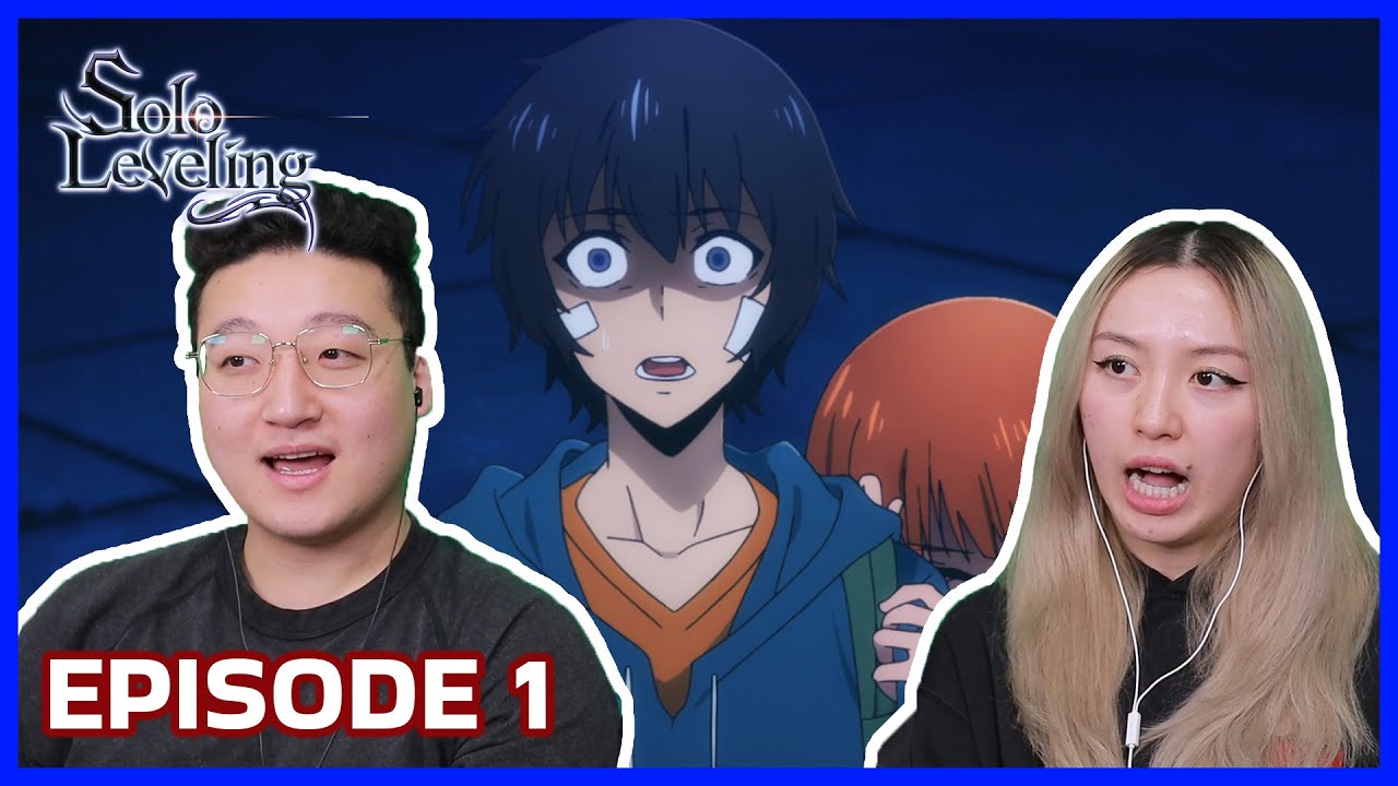 I'M USED TO IT!🔥 | Solo Leveling Episode 1 Couples Reaction & Discussion