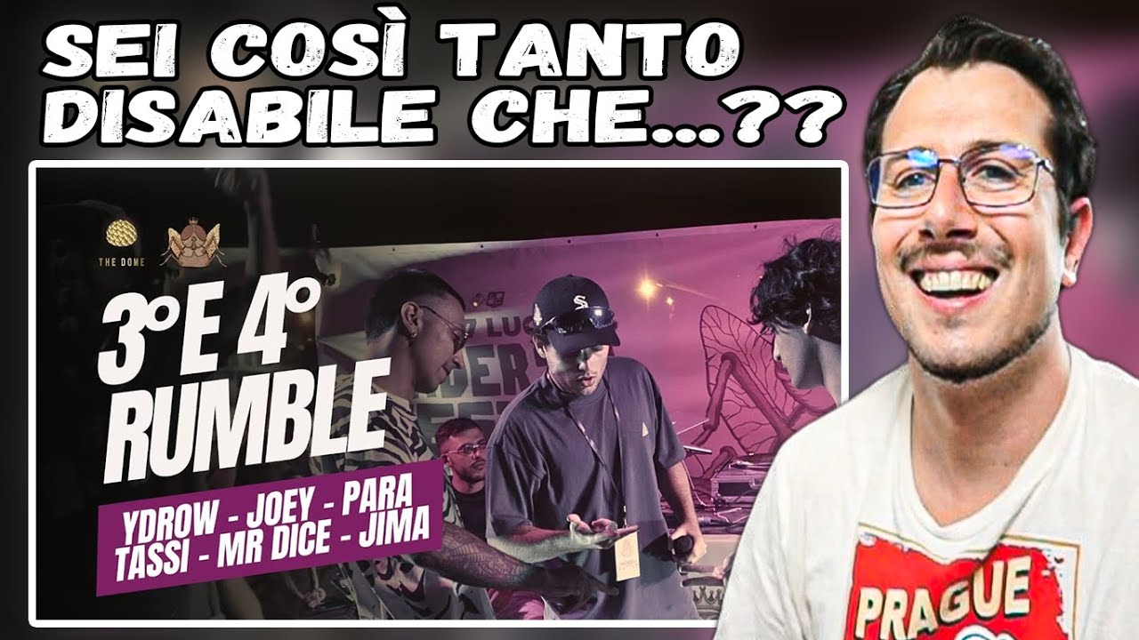 Reaction a UNDER BATTLE - OTTAVI di FINALE - 3/4 Rumble
