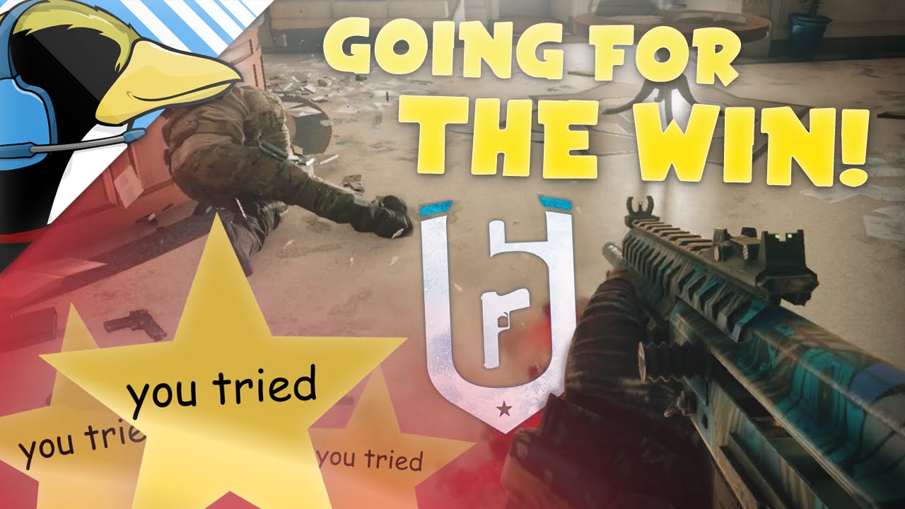 GOING FOR THE WIN! - Rainbow Six Siege Funny Moments
