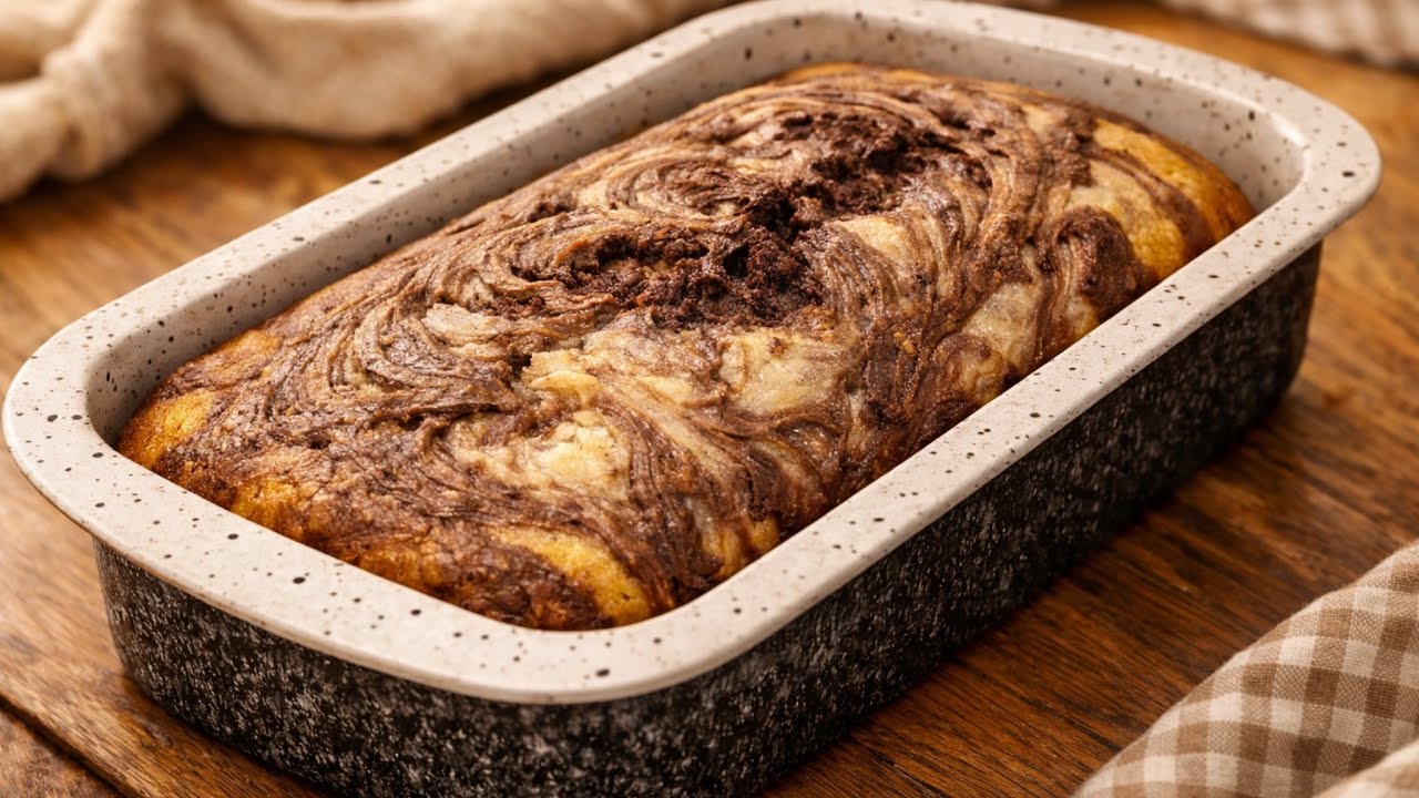 Perfect Marble Cake Recipe | Super Soft & Fluffy Cake 🍰✨