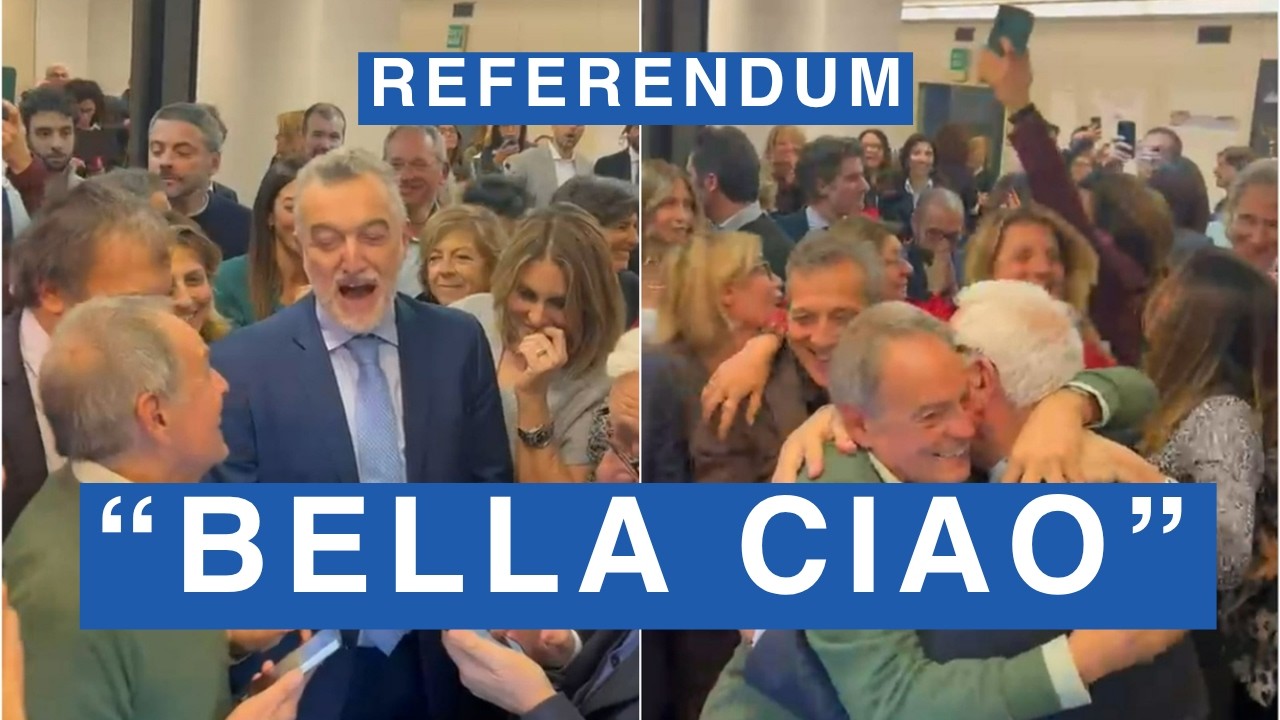 Referendum, a Napoli i magistrati brindano cantando Bella ciao. Il video della festa